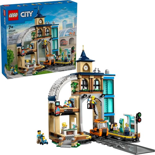 Lego 60469 stazione centrale - lego,